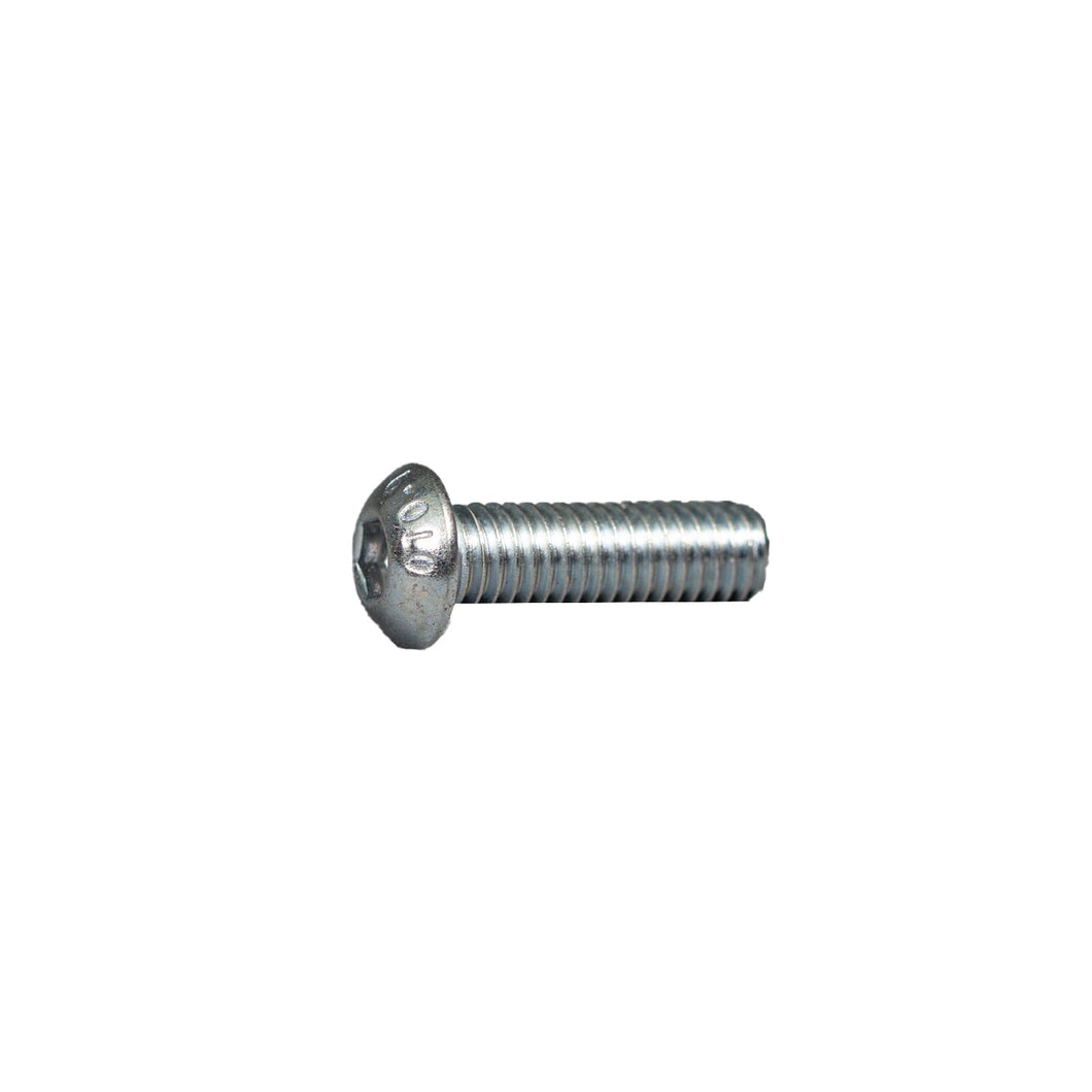 04-BH616Z BHSC M6x16Z 10.9 Zinc Button Head Bolt-Woodcraft