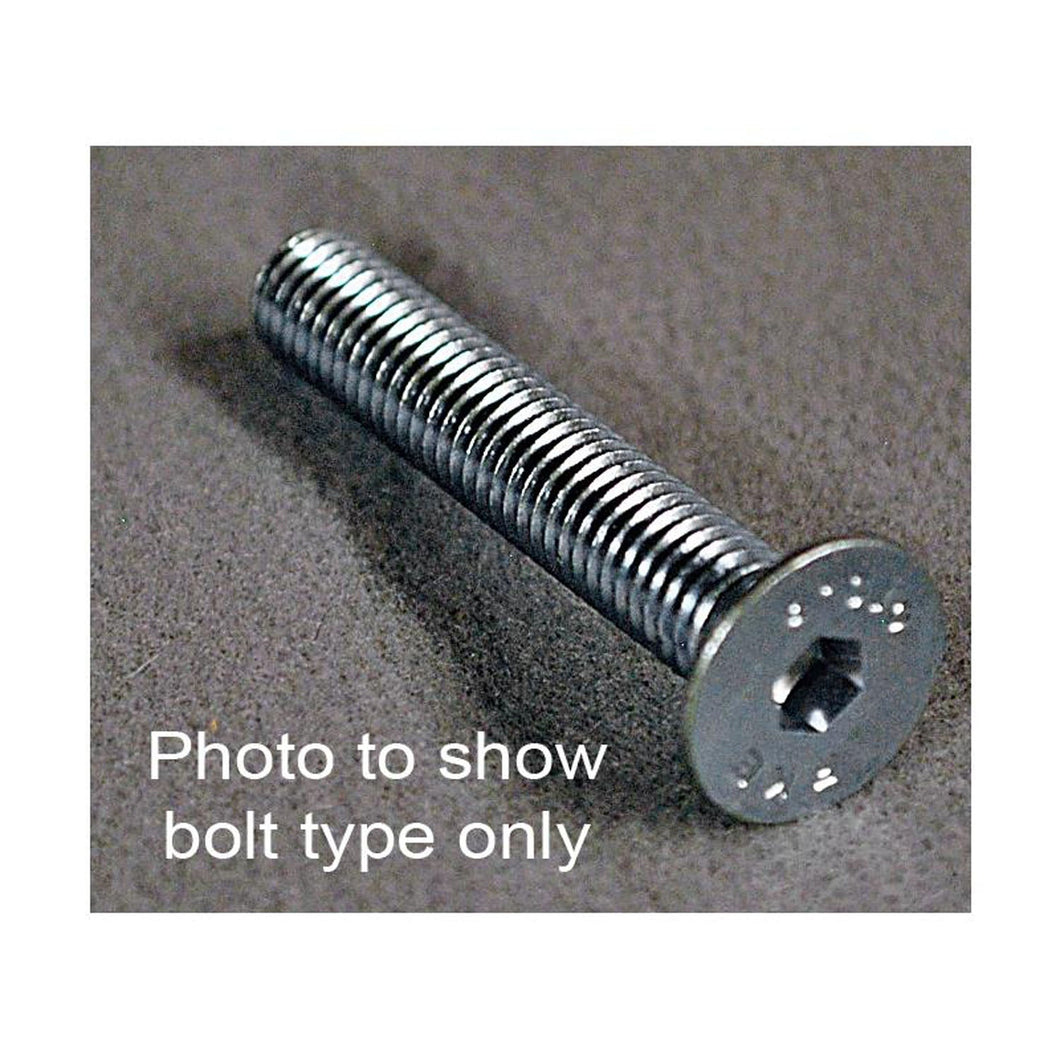 04-FH514Z M5-.x 14 Zinc Flat Head Bolt-Woodcraft