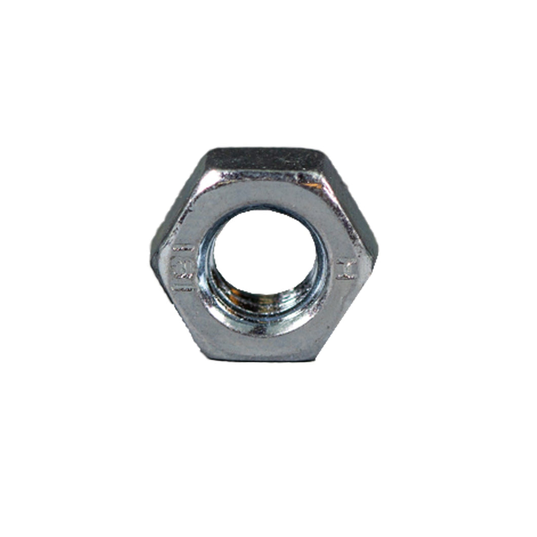 04-LN6Z M6-1.0 Nylon Insert, Zinc Locknut-Woodcraft