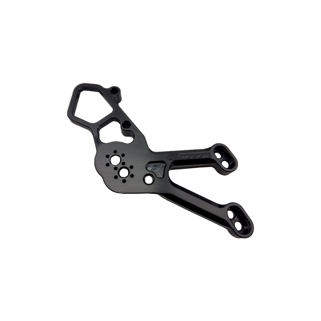 05-0403R Yamaha R3 RHS Side Rearset Bracket-Woodcraft