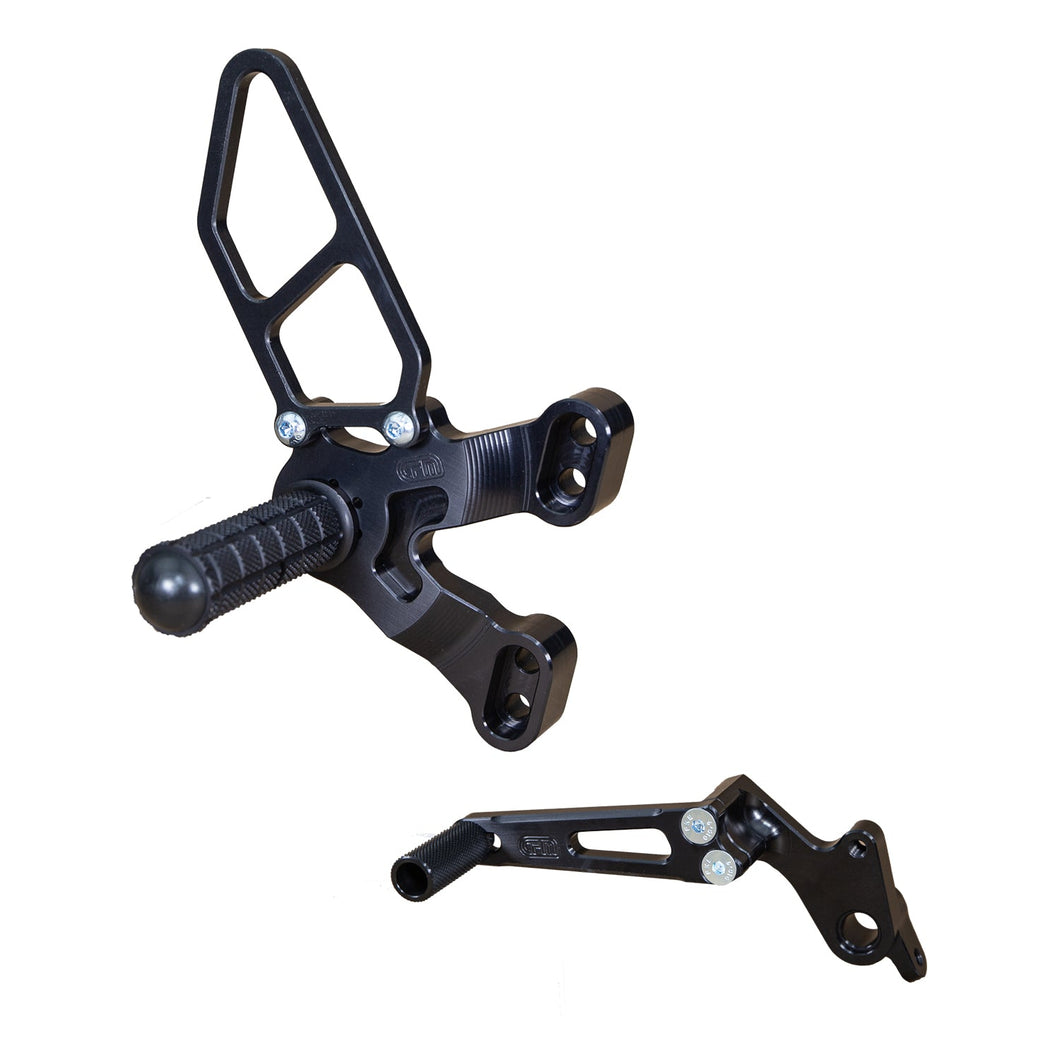 05-0641B Ducati 1198SP/848 EVO Complete GP Rearset (Factory QS)-Woodcraft
