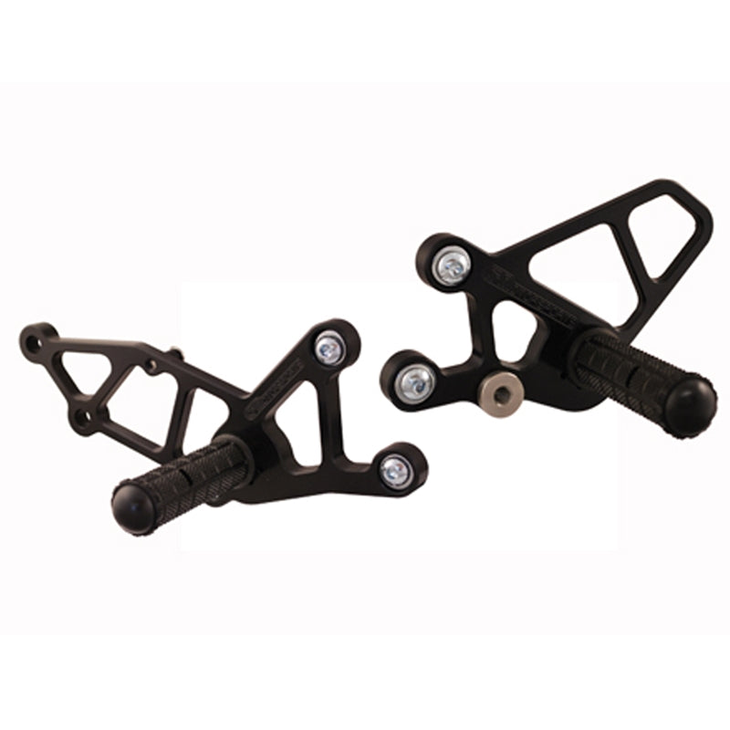 05-4131E Kawasakiaski Ninja EX250/EX300 Rearset Kit (Non ABS Model)-Woodcraft
