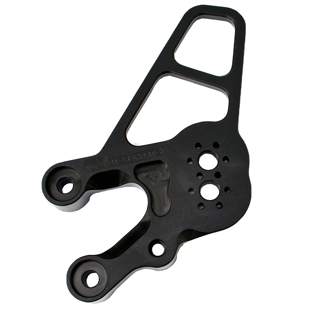 05-4131LE 2008-12 Kawasaki Ninja250 LHS Eccentric Rearset Brkt-Woodcraft