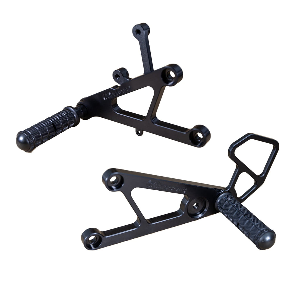 05-4447 Yamaha YZFR6 2003-05 YZFR6S 2006-2008 Rearset - GP/STD Shift-Woodcraft