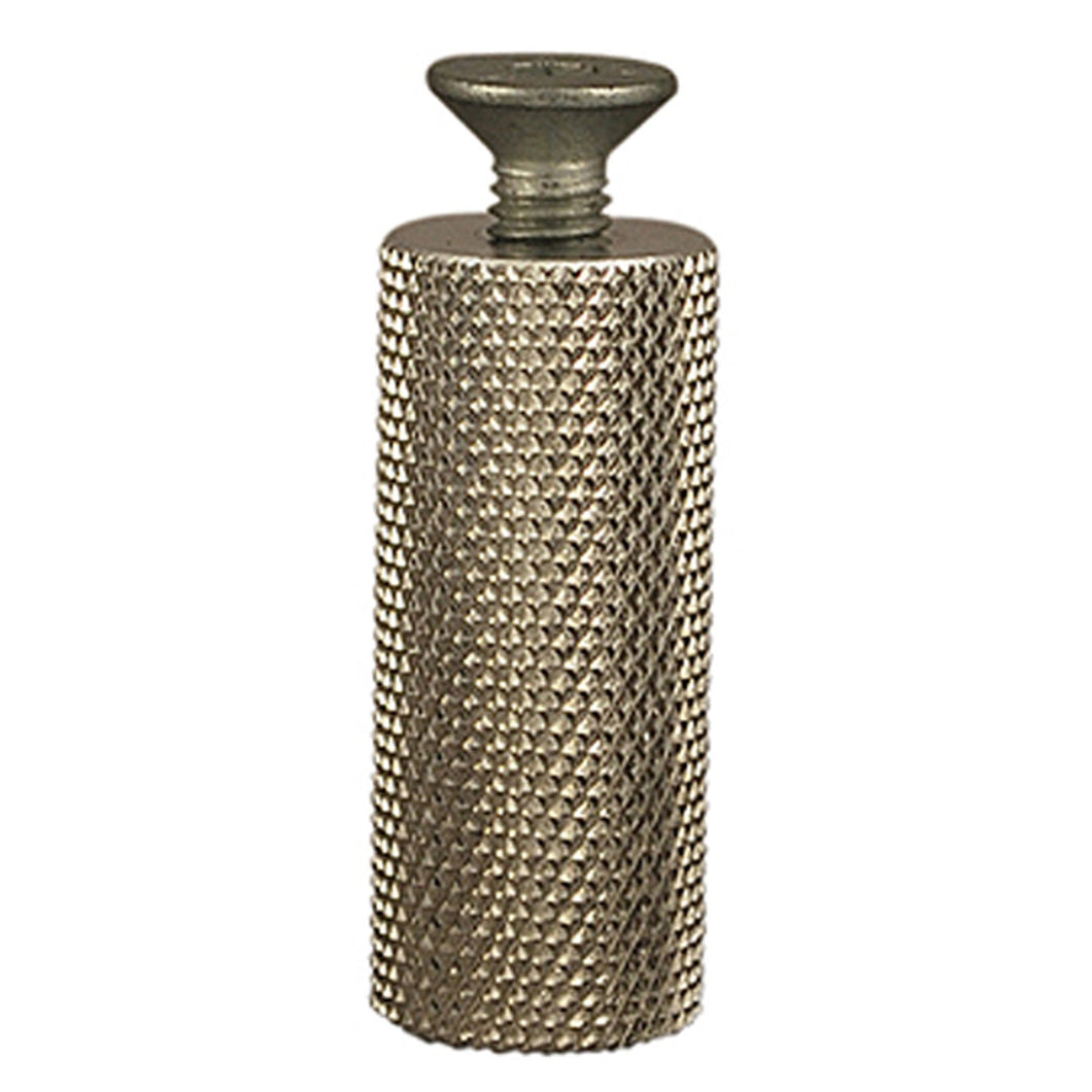 08-0099 Toe Peg Silver with Bolt-Woodcraft