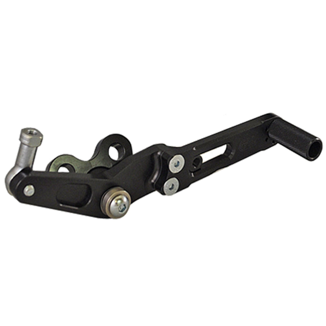 08-0511 Triumph 675 06-2012 ( w/ aftermarket Quickshuft) GP Shift Pedal-Woodcraft