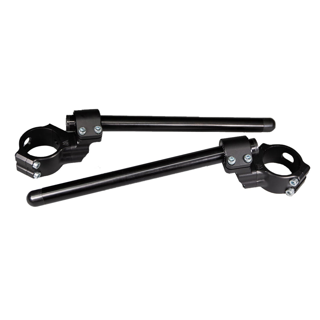 Adjustable Riser Clip ons for 2000-2003 Aprilia SL1000 Falco 53mm Clamp-Woodcraft