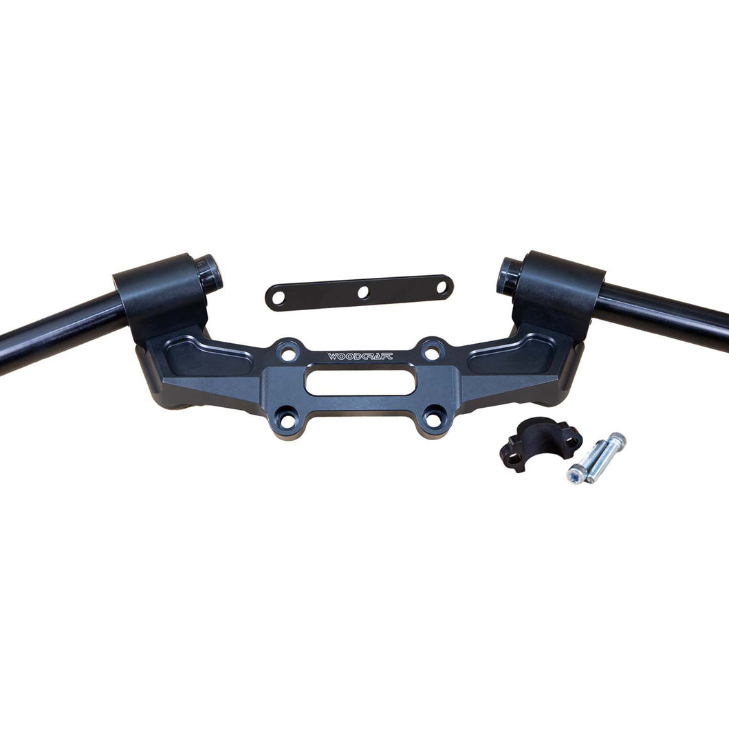 Clipon Adapter Plate Kit w/ Std Black Bars Yamaha XSR700-Woodcraft