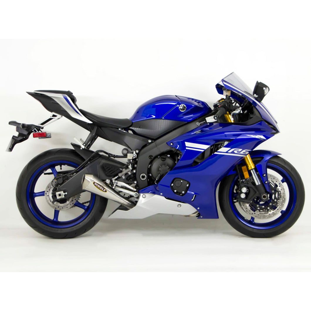 Hindle Evolution Megaphone Slip-on System Yamaha R6 2006-20-Hindle