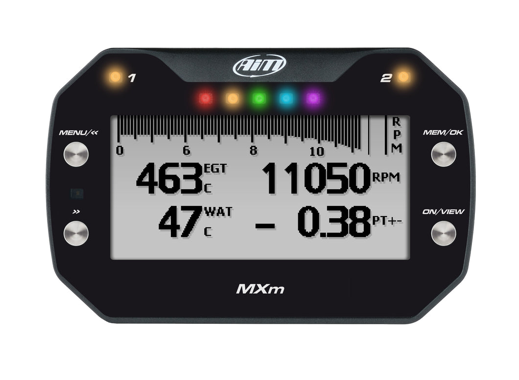AIM MXM Compact Dash/ Data Logger.