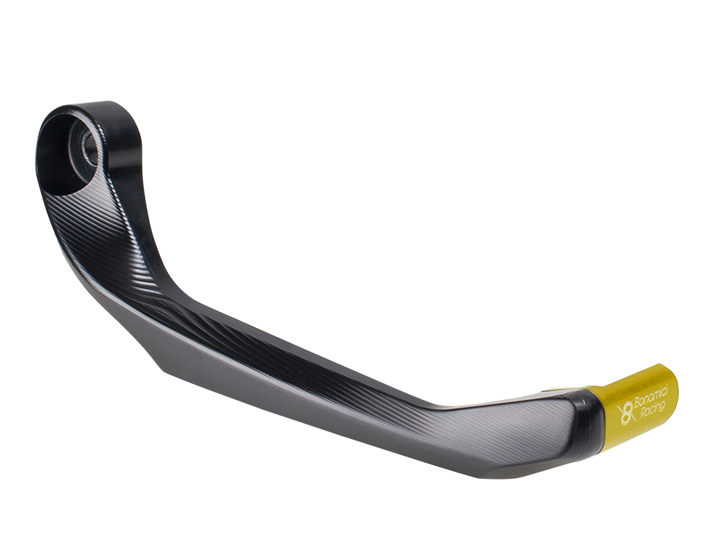 Bonamici Clutch Lever Guard (Black / Gold) Moto Garage