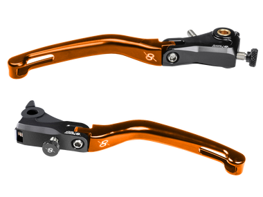 Bonamici KTM Super Duke 1290 Levers (2020+) (Black/Orange)