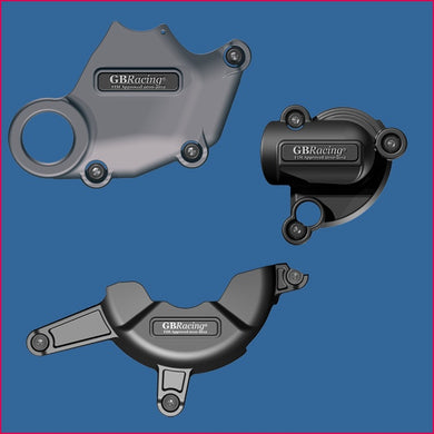 GB Racing Secondary Engine Cover Set - #EC-1198-2007-SET-GBR 848 Superbike 08-12/1198 Superbike 09-12/Fits Standard Engine Covers