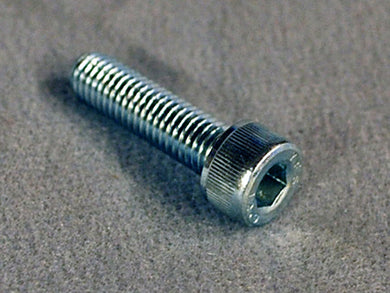 04-SC830Z SHCSM8-1.25x30 Zinc Coarse Thread Socket Cap Bolt-Woodcraft