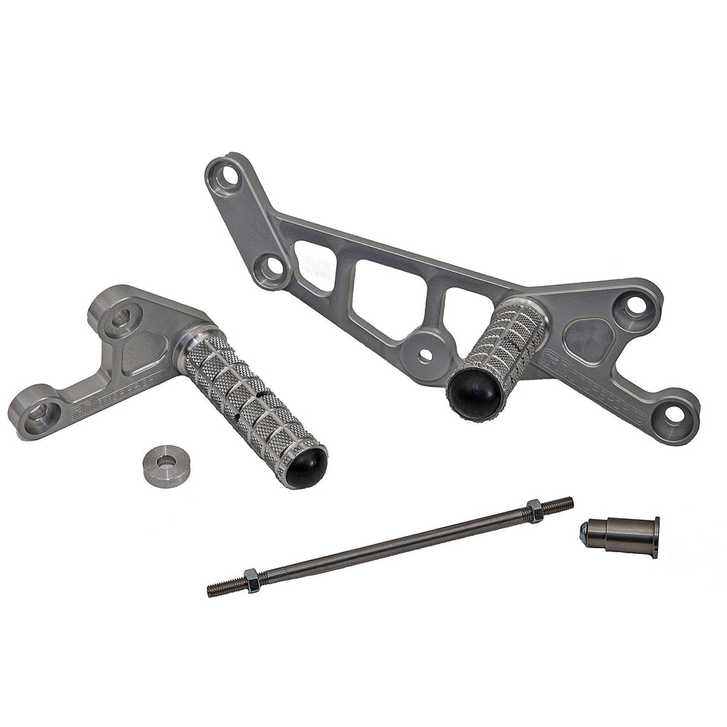 05-0120 Kawasaki EX500 Rearset-Woodcraft – Moto Garage