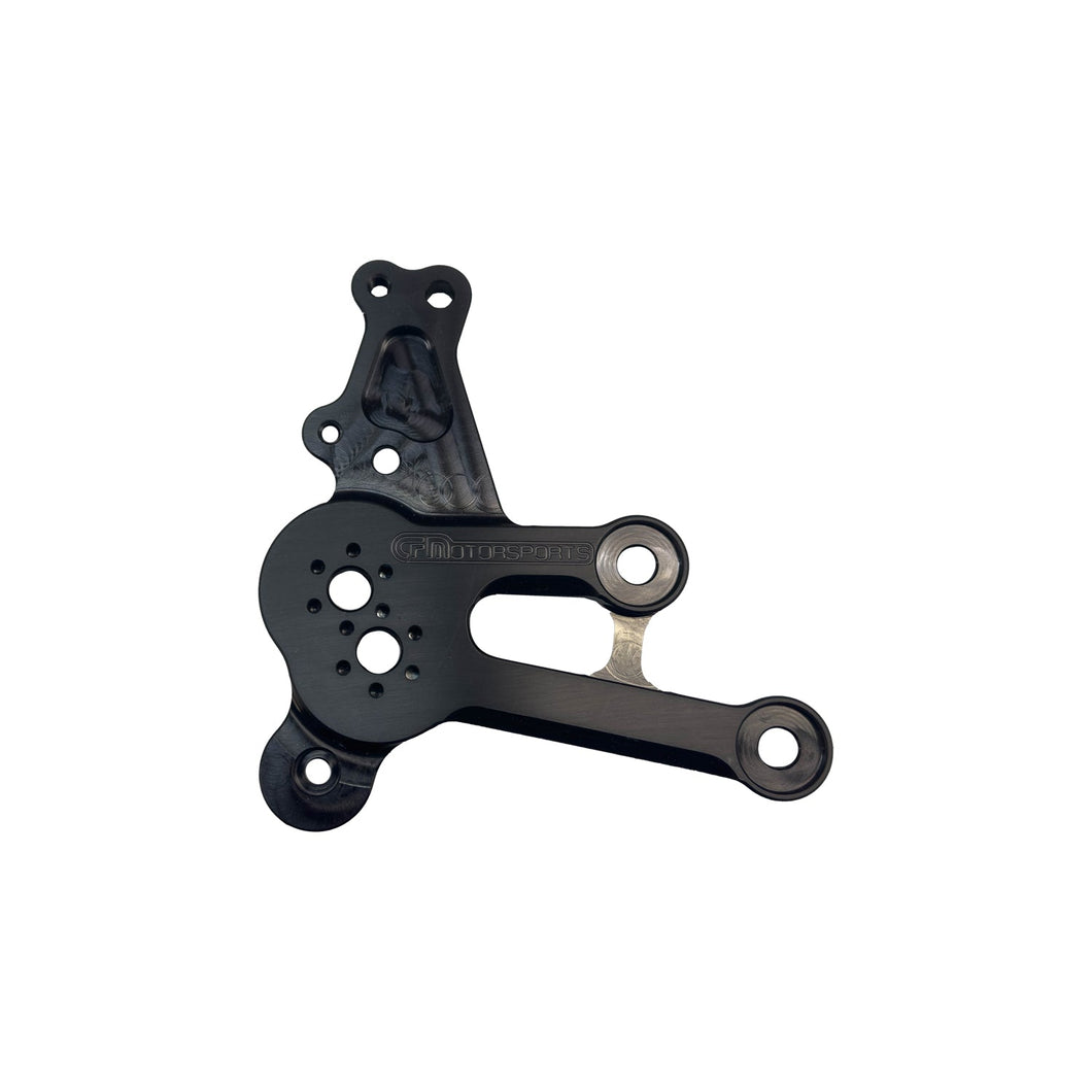 05-0232R Suzuki GSX8S/R RHS Brake Bracket Eccentric Black-Woodcraft
