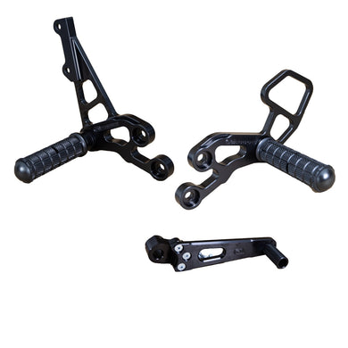 05-0247 Suzuki GSX-R600/750 Rearset w/Shift Pedal-Woodcraft