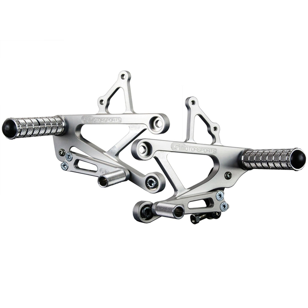 05-0332B Honda F4i Complete Rearset Kit-Woodcraft