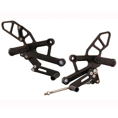 05-0376B Honda CBR250R/300R Complete Adjustable Rearset  - GP Shift-Woodcraft