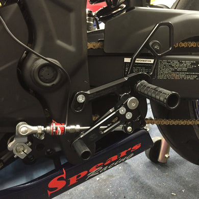 05-0403B Yamaha R3 Rearset  - STD Shift-Woodcraft