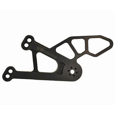 05-0452L 2009-14 Yamaha R1 LHS Rearset Bracket-Woodcraft