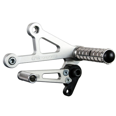 05-0600B Ducati 750/900SS Complete Rearset-Woodcraft