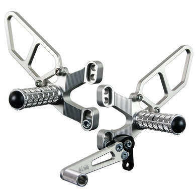 05-0610 Duc 748/916/996/998 Rearsets w/Shift Pedal and Heel Guard-Woodcraft