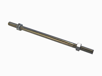 07-0130 130mm Male SS Shift Rod W/Free Flow Nuts (05-0742B)-Woodcraft