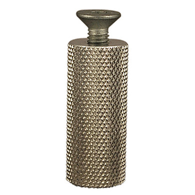 08-0099 Toe Peg Silver with Bolt-Woodcraft