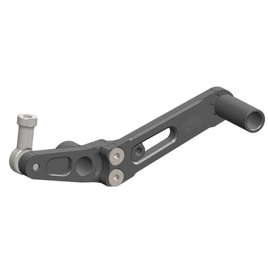 08-0316 Honda CBR500R,500F '13-15 Adjustable GP Shift Pedal Assembly, Black-Woodcraft