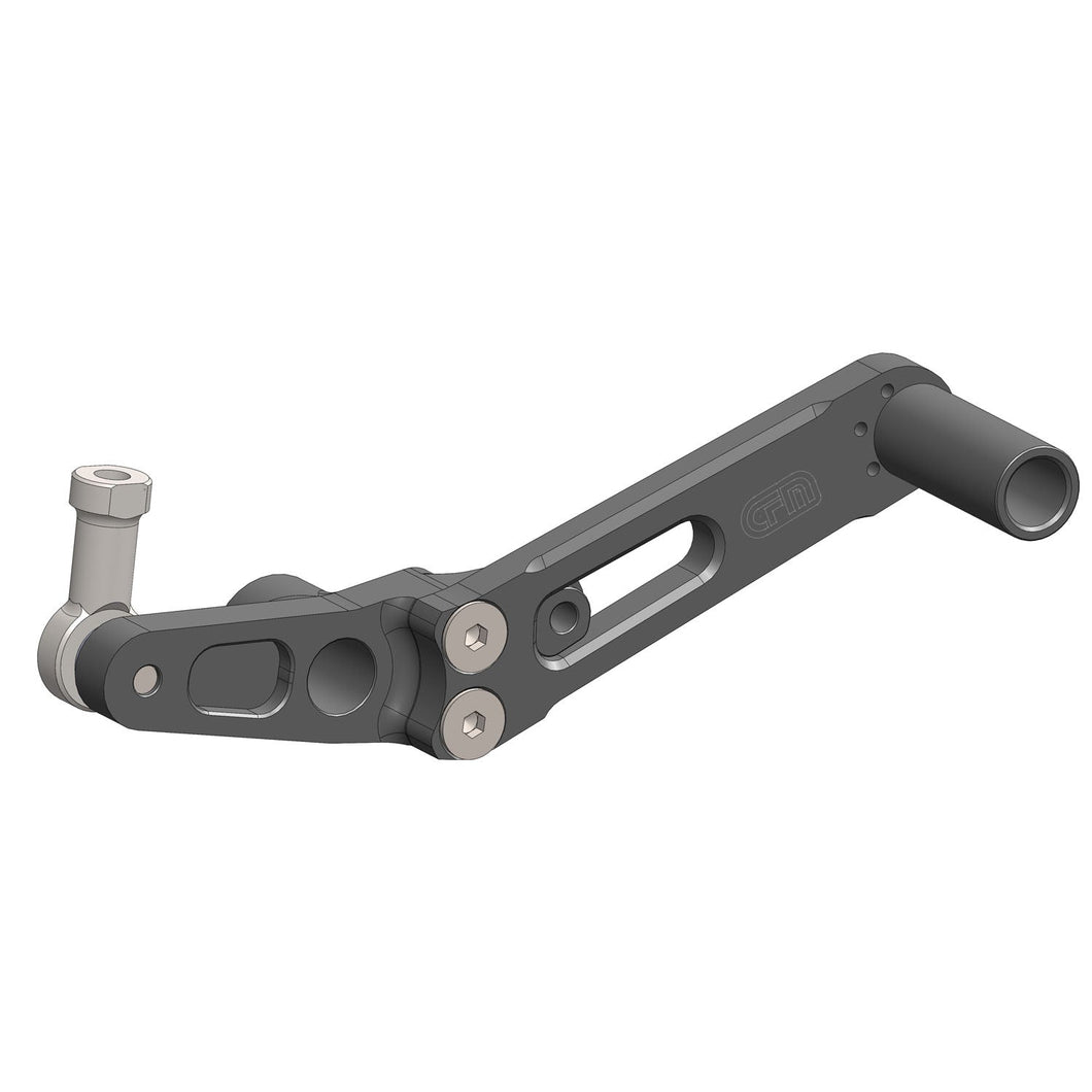 08-0316 Honda CBR500R,500F '13-15 Adjustable GP Shift Pedal Assembly, Black-Woodcraft