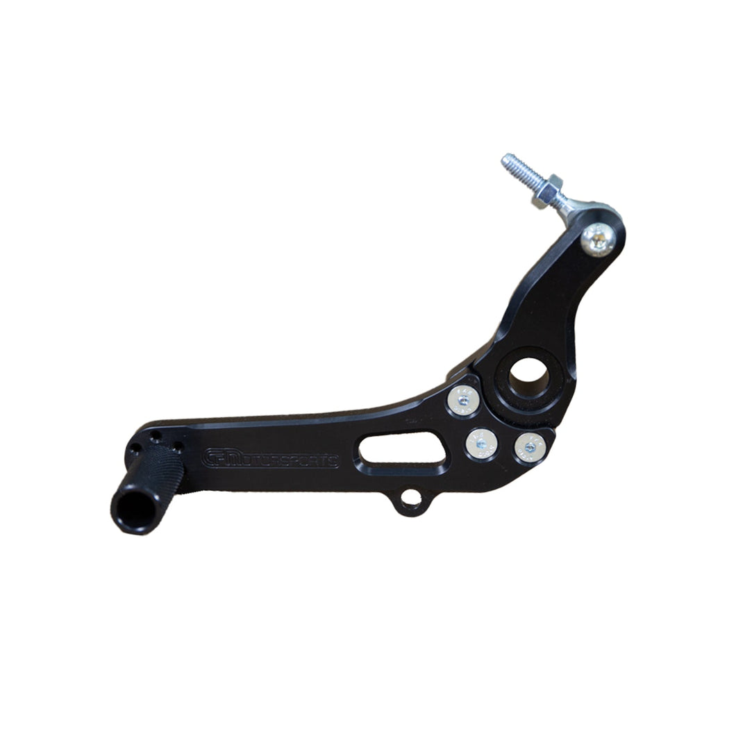 08-0456 Yamaha R6 2017 Std Shift Pedal Assembly Black, Eccentric-Woodcraft