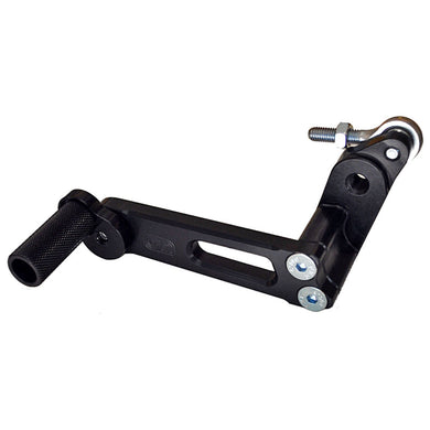 08-0645 Ducati Panigale 1199 Std Shift Adjustable Folding Pedal Assembly Black-Woodcraft
