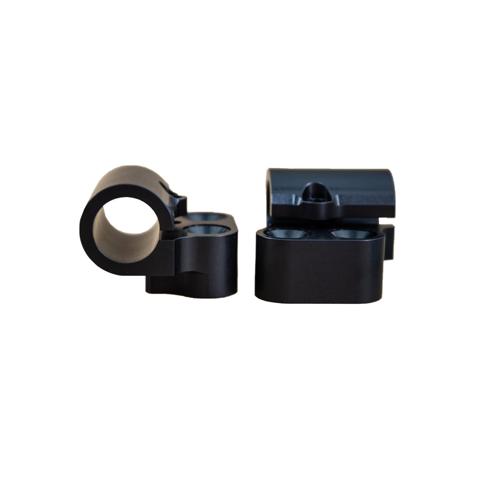 12-1590-101 Clipon Riser Set - 1 Inch Offset Riser with Bolt Set-Woodc ...