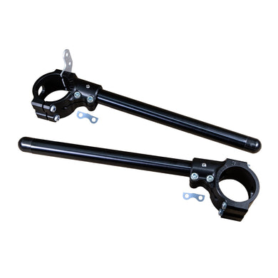 12-2150-Y1 Zero Offset Woodcraft Motorcycle Clip-ons for Yamaha YZF-R6 / YZF-R1 / YZF-R1M  / R7-Woodcraft