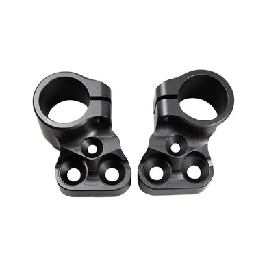 12-6753B Clipon Riser 35mm Side Mount Adjustable Clamp Set (L/R)-Woodcraft