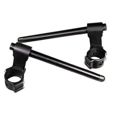 BMW R Nine T 55mm Adjustable Angle 75mm Rise Clip-on Riser  with Standard Black Bars-Woodcraft