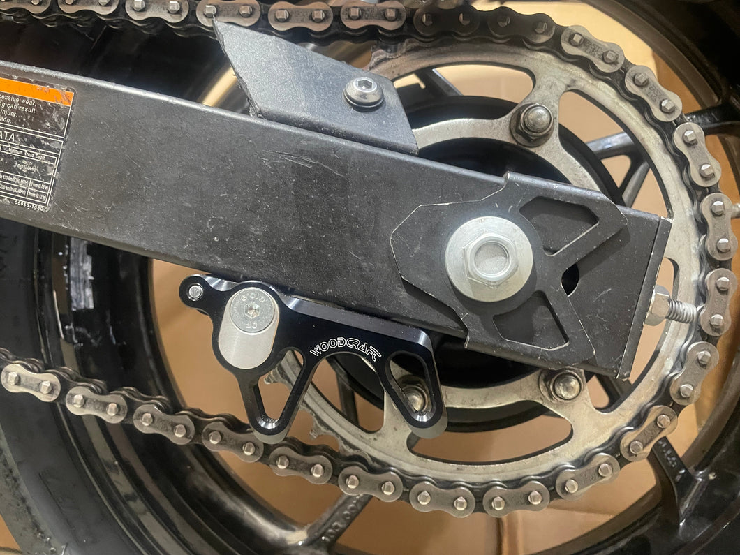 27-5385B Superbike Lifters w/8mm Slider Pucks - 2018-23 Kawasaki Ninja400, 2019-23 Z400, Ninja500-Woodcraft