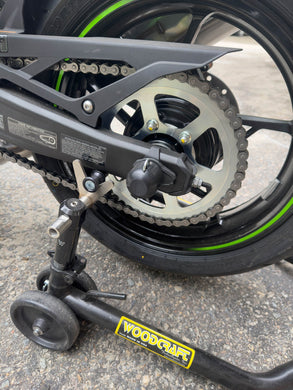 45-0137R Kawasaki ZX4RR Rear Axle Slider Kit-Woodcraft