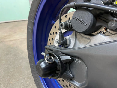 45-0407R Yamaha FZ07,MT07 Rear Axle Slider Kit-Woodcraft