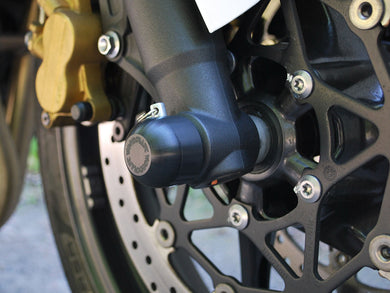 45-0500F Triumph Front Axle Sliders-Woodcraft