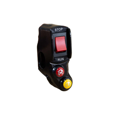 49-0417RK2 Yamaha MT07 2018-20 RH Race Handlebar Switch W/Key Switch Eliminator and brake wiring-Woodcraft