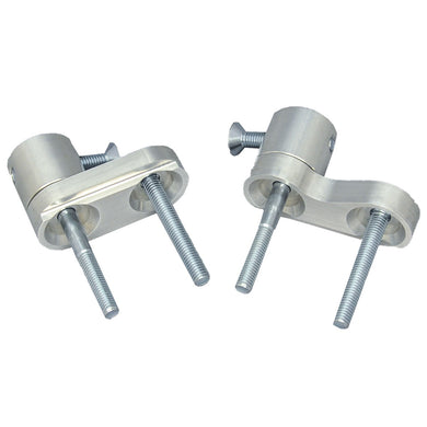 50-0132 2012-16 Kawasaki 650R Frame Slider Base Kit (pucks sold separately)-Woodcraft