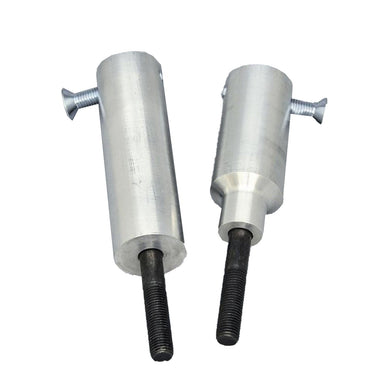 50-0500 2006-12 Triumph Daytona 675, 2007-12 Street Triple Frame Slider Kit (pucks sold separately)-Woodcraft