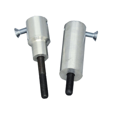 50-0502 2013-17 Triumph Daytona 675, 2013+ Street Triple Frame Slider Base Kit (pucks sold separately)-Woodcraft