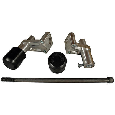 50-0642 Ducati 848/1098/1198 Under Bodywork Frame Slider Base Kit with 1399 pucks-Woodcraft