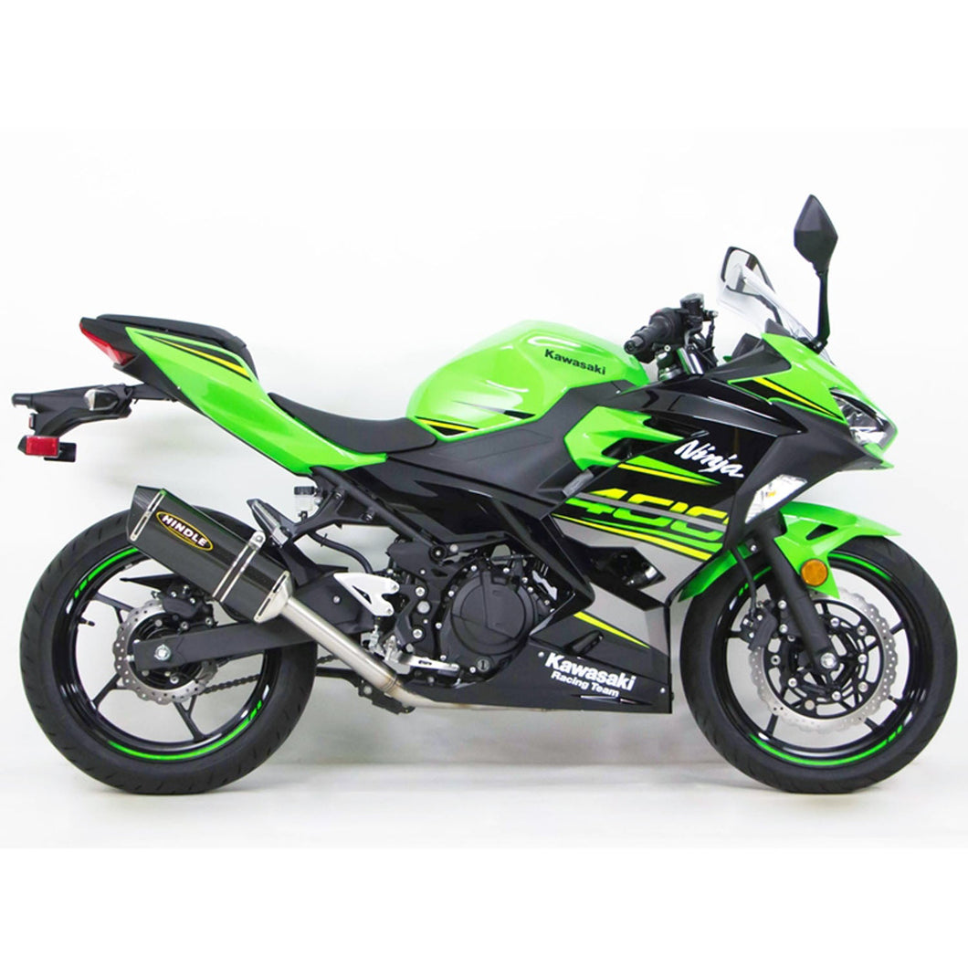 2018-23 Kawasaki Ninja400, Ninja 500 Hindle Evolution Full System Kawasaki-Hindle