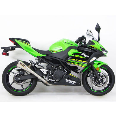 2018-23 Kawasaki Ninja400, Ninja 500 Hindle EVO Megaphone Full System Low-Hindle
