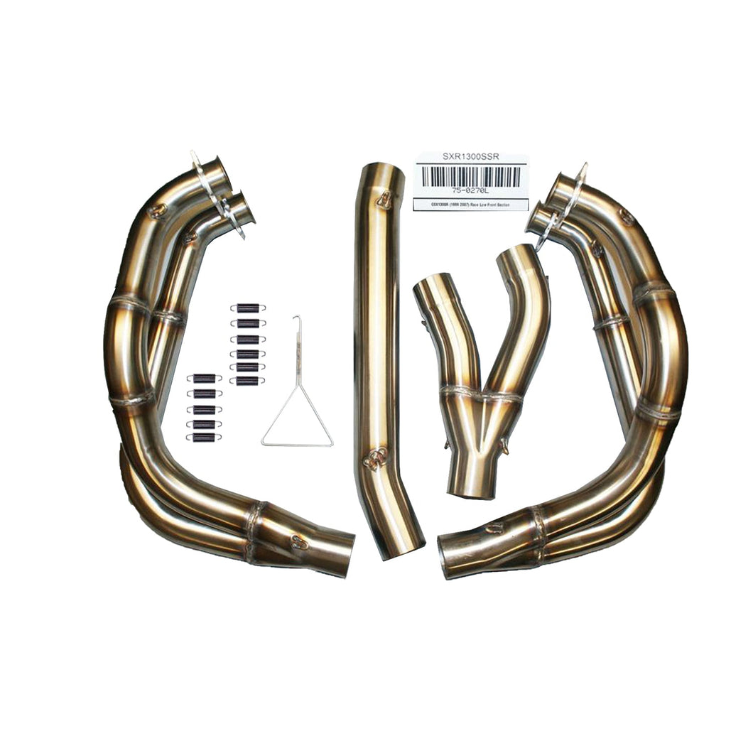 75-0270L 1999-07 Suzuki Hayabusa Front Section low (passenger footpeg mount 18225)-Hindle