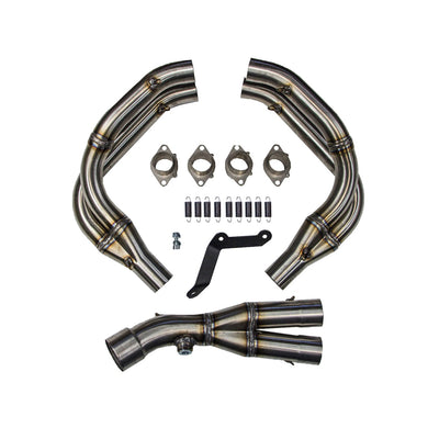 75-0449A Yamaha R6 Megaphone Evo Front Section  (12225)-Hindle